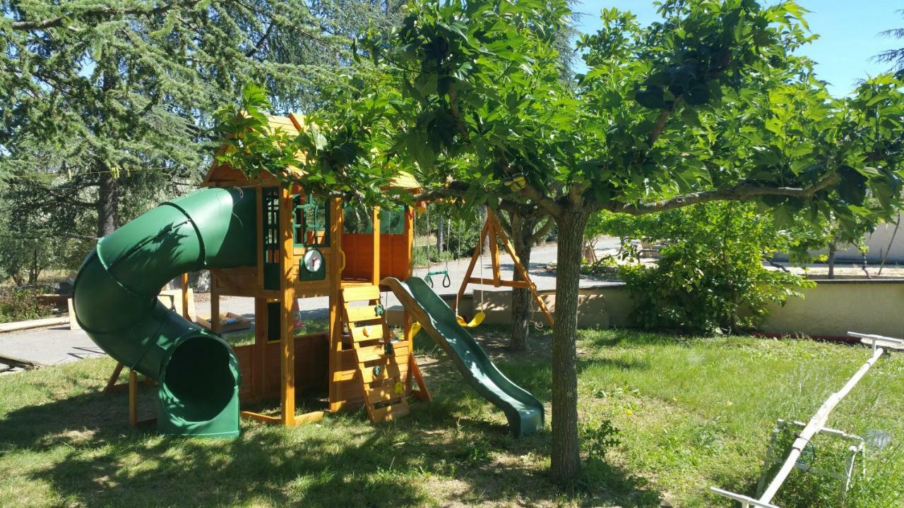 Domaine De Charoussas Le Mas De Mon Pere Lagorce  Exterior foto